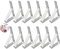 Moseem Table Cloth Clip, Tablecloth Clips 12 Pack Table Cloth Clips Stainless Steel Table Cloth Cover Clamps for Outside, Home, Dining, Picnic, Party and Wedding