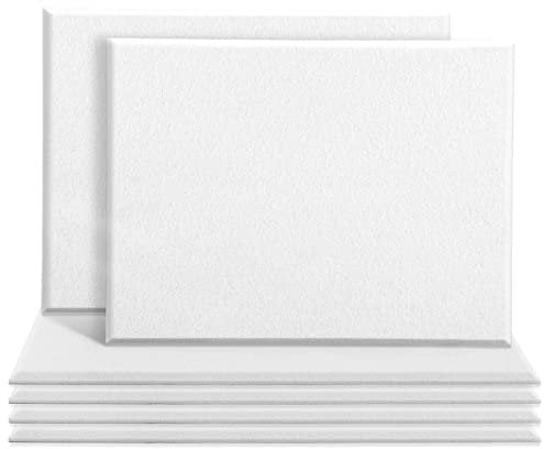 Uoisaiko Grandes Paneles Acústicos, 40x30cm, Pack 6 Paneles Aislantes Decorativos, Insonorización Autoadhesiva para Tratamiento Acústico de Techo y Pared
