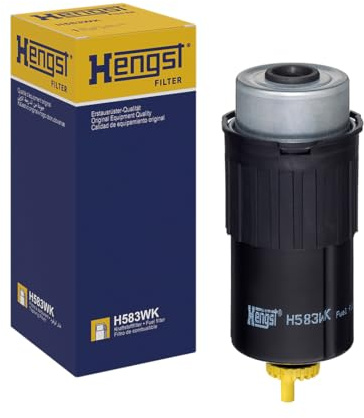 HENGST - Kraftstofffilter H583WK - Hochwertiger Kraftstoff-Anschraubfilter für KFZ - Entfernt Staub und Schmutz aus Otto- oder Dieselmotoren - Schützt das Einspritzsystem