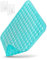 Homerella® Duschmatte rutschfest - 100% BPA frei - Inkl. 2 Haken zum Aufhängen 53x53cm - Antirutschmatte Dusche hautsensitiv & schimmelresistent - Duscheinlage maschinenwaschbar