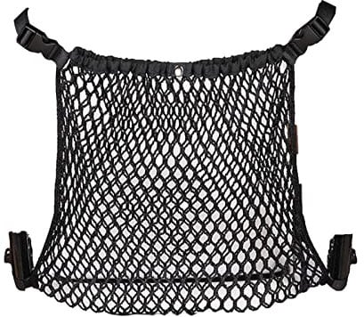 Milageto Universal-Kinderwagen-Netztasche, tragbarer Taschenhalter, hängender Behälter, Kinderwagen-Zubehör, Kinderwagen-Netz für Wasserbecher, Kleidung
