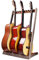 Pied de guitare,Pied de guitare multiple en bois,Pied de guitare au sol avec fente pour pick pad en feutre et pieux en bois en mousse réglables,Pied de guitare multiple pour la maison ou le studio