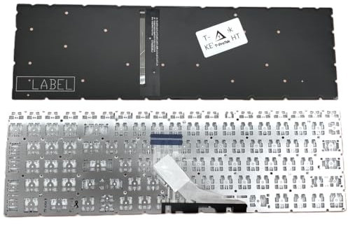 T-ProTek Tedesca - Tastiera di illuminazione per tastiera compatibile con HP 250 G8 34N37ES