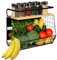 Ofiray-home Magnetic Storage Rack for Fridge with Wood Lid – Large Metal Basket for Fruit, Onion, Potato & Pantry Organisation – Magnetic Spice Rack for Refrigerator, Cabinet or Kitchen Countertop