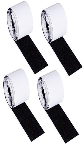 Operitacx 4rollen Hängender Pedalboard-befestiger Für Gitarreneffekte Mit Selbstklebendem Montageband Klettbandstreifen Einfachen Installation Und Befestigung