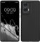 kwmobile Custodia Compatibile con Motorola Edge 50 Fusion Cover - Back Case per Smartphone in Silicone TPU - Protezione Gommata - nero matt