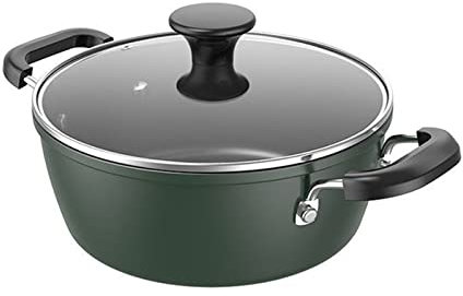 Olla de Cocina de Vidrio Olla de Sopa Antiadherente Olla de Vapor para el hogar Olla de estofado para preservar la Salud del oído Doble Aplicable a la Cocina de Sopa Cocina de Gas