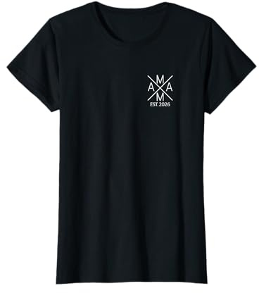 Mama Est. 2026 Mutter Seit 2026 Werdende Mama 2026 T-Shirt