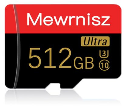 512GB Micro SD Card Memory Card Memory Card Class 10 High Speed Ultra Micro SDXC For Smartphone/PC/Computer/Camera/Drone