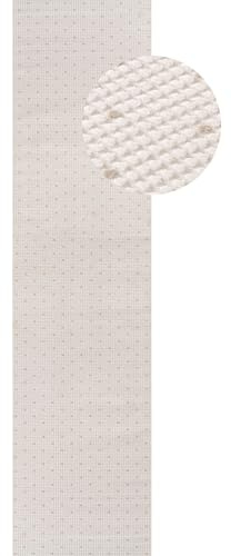 THE RUGS Carmel Modern Area Rug - Stain-Resistant, Non-Shedding, Durable Rugs for Bedroom and Hallway [ Dots Beige, 80x300 cm ]