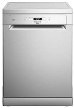 Hotpoint Ariston HA4FFC14BX – Lavastoviglie 14 Coperti | Libera Installazione, Classe C, ActiveDry, Terzo Cesto Fisso, Avvio Ritardato – 85 x 60 x 59 cm (AxLxP)
