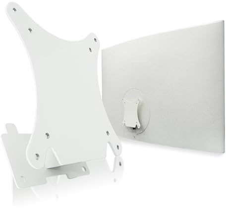 VESA Adapter，Compatible For Samsung，UR59C Monitor U32R590 U32R590CWU U32R591CWU U32R592CWU U32R594CWU U32R590CWE U32R590CWR Wall Mount Adapter(WHITE)
