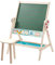 roba Tafel & Kinder-Sitz-Set, Kindertafel wandelbar zu Tisch-Stuhl-Set, Schreibtafel, Holz natur