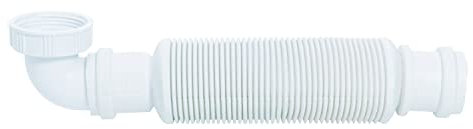 Wirquin 30723664 - Sifone per lavabo Senzo Ø32 salvaspazio bianco