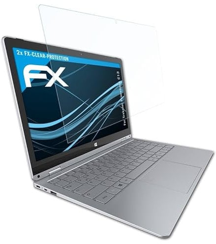 atFoliX Schutzfolie kompatibel mit Trekstor Primebook C13 Folie, ultraklare FX Displayschutzfolie (2X)