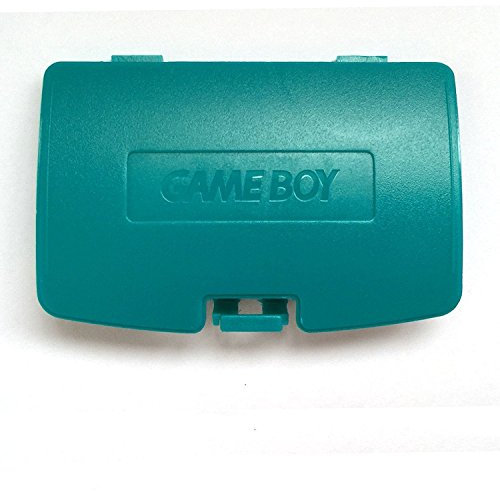 Akkuabdeckung für Gameboy Color GBC Game Boy, Ersatzteil, Farbe: blaugrün