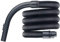 Staubsaugerschlauch mit Comfort-Griff für Miele Staubsauger Complete C3 Excellence/Performance/Silence/TotalCare - EcoLine, alternativ zu original 7863554/7863553-2,2m schwarz von Microsafe