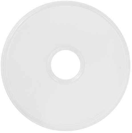 AUNMAS Fruit Leather Trays, 31cm / 12.2in Diameter Silicone White Food Dehydrator Trays Fruit Roll up Sheets Stackable Platters Vegetable Dehydrator Non Stick Roll Up Leather Sheets Dehydrator