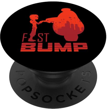 Disney Big Hero 6 Baymax Fist Bump PopSockets mit austauschbarem PopGrip