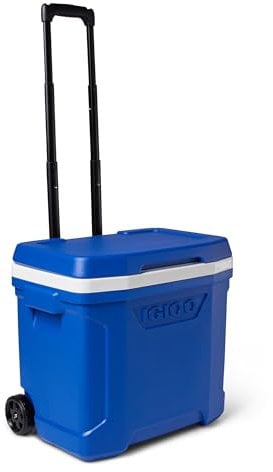 IGLOO Dispositivo di Raffreddamento Rigido Isolato del Grado Commerciale di Profilo, 28 Qt, Blu