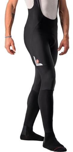 Castelli 4521517 VELOCISSIMO 5 BIBTIGHT Pants Men's Black/Silver Reflex S