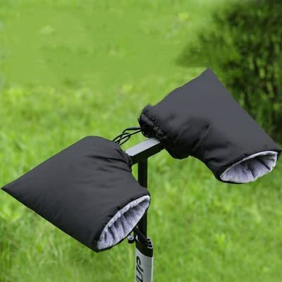 SIQITECH Manchons Vélo pour Guidon Durable Anti Vent Froid Homme Femme Gants de Cyclisme Thermique Manchons de Guidon Imperméable Gants de Guidon Chaud pour VTT Vélo Voiture Electrique Moto