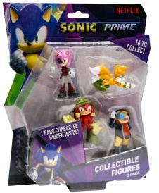 Sonic - Figure 5 Pack Blister 6,5 cm S1 Asst. (2040SON)