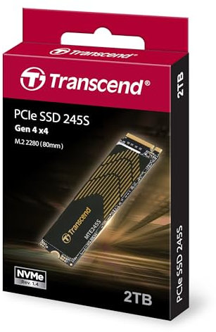 Transcend SSD MTE245S M.2 2280 PCIe Gen4 x4 NVMe 2TB - T2TMTE245S-E