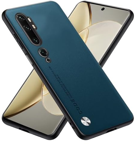 RankOne Hülle kompatibel mit Xiaomi MI Note 10 / Xiaomi MI Note 10 Pro (6.47), Stoßfeste Silikonhülle Handyhülle - Saphir