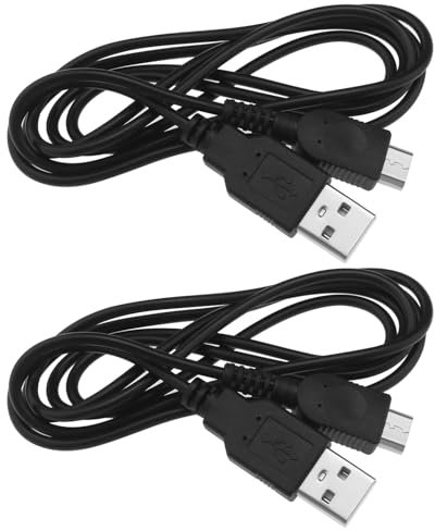 Create idea 2-teiliges USB Ladekabel Kompatibel mit Nintendo Gameboy Micro GBM USB Ladekabel Zubeh?r Netzladekabel 1,2 M