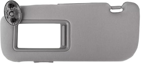 NCTPICLC Parasol interior del coche para Toyota Auris Corolla 2007-2013 con espejo parasol izquierdo derecho polarizado (gris, izquierda)