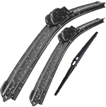 HDHCSCAGH Auto Wischer Für Jeep Für Grand Für Cherokee WK2 2013-2020 Windschutzscheibe Windschutz Fenster Wischer Vorne Hinten Wischer Blades Set Kit Scheibenwischer