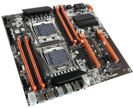 Ordenador Game Motherboard, X99 256GB CPU Motherboard Double Channel PC Motherboard, USB 3.0 Computer Motherboards RECC DDR4 PC Mainboard for, High Performance Computing