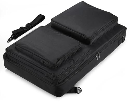 Stthherk DJ Controller Shoulder Bag for -SR2 / - Carrying Case Storage Backpack Shockproof Thickened Protective