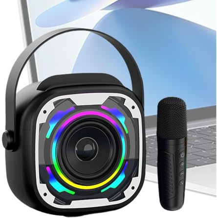 Enceinte Karaoké Petit Caisson De Basses, Éclairage , Amplificateur De
