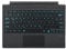 Seagtigau Tastatur für Microsoft Surface Pro 7+ / Pro 7 / Pro 6 / Pro 5 / Pro 4 / Pro 3, 12.3 Zoll, Bluetooth Type Cover mit Trackpad, QWERTZ Deutsch Layout (Schwarz)