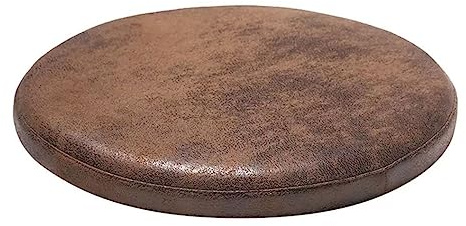 Stuhlkissen für Esszimmerstühle aus Leder rundes Kissen für Barhocker Sitzkissen aus Memory-Schaum weiche rutschfeste runde Stuhlpolster mit Bezug aus PU-Leder (Farbe 5 30 cm)