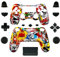 Funda especial personalizada con botones para controlador inalámbrico PS4 - Funda de graffiti StickerBomb personalizada