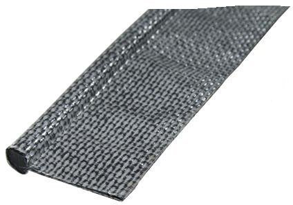 Textilkeder grau ø 7 mm 3 m lang