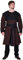 Bent - Medieval Tunic with Removable Sleeves - LARP Viking Costume - Cotton - Brown/Black - XX-Large