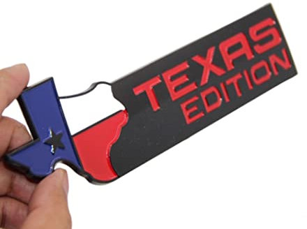 B225 Texas Edition auto aufkleber 3D Emblem Badge Abzeichen Schriftzug car Sticker Abziehbild schwarz