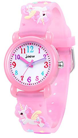 A ALPS Montre Enfant Analogiques Enfants Sport étanche 3D Licorne Mignon Dessin animé Jouet Montre, Enseignement des Montres-Bracelets Cadeau pour Fille