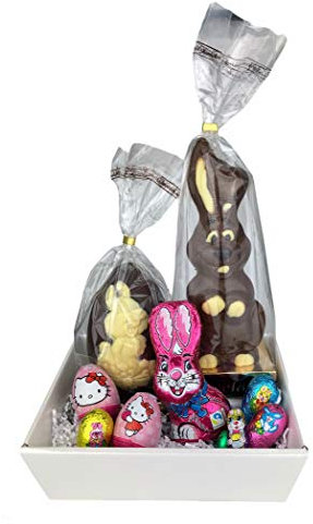 schenken-24 Osternest/fertig dekoriert/zur Auswahl/Ostern/Osterhase/Stoffhase/Osterkorb /, Fertige Osternester:Osternest Modell 21