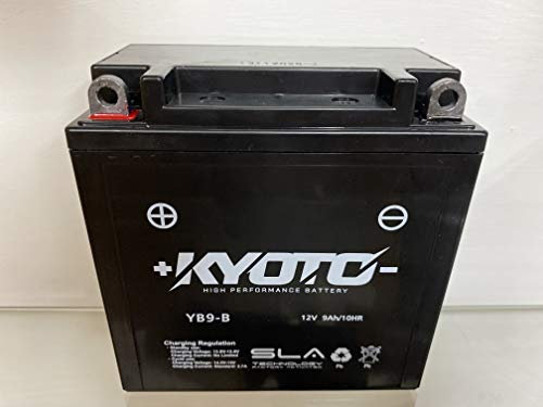 Batteria moto Kyoto YB9-B SLA compatibile con Piaggio Ape 50 FL2 2000 - Pronta all'uso 12V 9Ah 135 x 75 x 139 mm