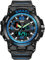 Fomtty Orologi Militari Uomo, Orologio da Uomo Analogico e Digitale, Orologio Sportivo, Impermeabile Orologio LED con Cronometro LED Digitale Orologio Luxury Casual Wristwatch (Blu Scuro)