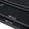 tuning-art BEF859 Fußmatten passend für VW UP Skoda Citigo Seat MII 2011-2023, Naht:Silber. Deluxe Velours