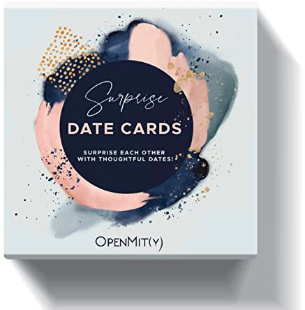 OpenMity Date Ideas - Überraschungsdatumskarten mit mehr als 50 einzigartigen und durchdachten Date Night Ideen zum gegenseitig überraschen