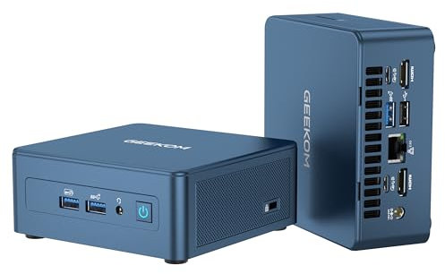 GEEKOM Mini-PC IT12, Intel i7-12650H (10 Kerne, 16 Threads, 4,7 GHz) 32 GB DDR4 1TB SSD Mini Computer, NUC12 i7 Mini Desktop PC Windows 11 Pro, Wi-Fi 6E | 8K UHD | 2*USB4