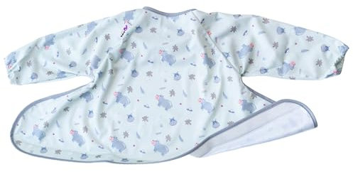 Tidy Tot ®™ Auffanglätzchen – Zusätzliches Lätzchen zur Ergänzung Tablett und Lätzchen-Sets. Lätzchen für Baby Ärmellätzchen. Klettverschluss Lätzchen. BLW Lätzchen wasserdicht