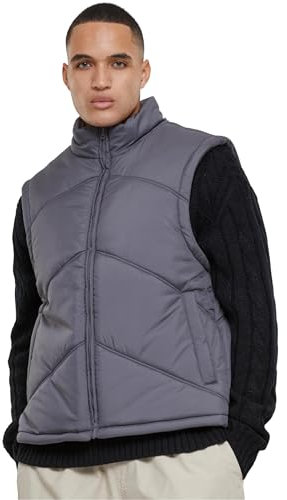 Urban Classics Herren Weste Arrow Puffer Vest darkshadow 3XL